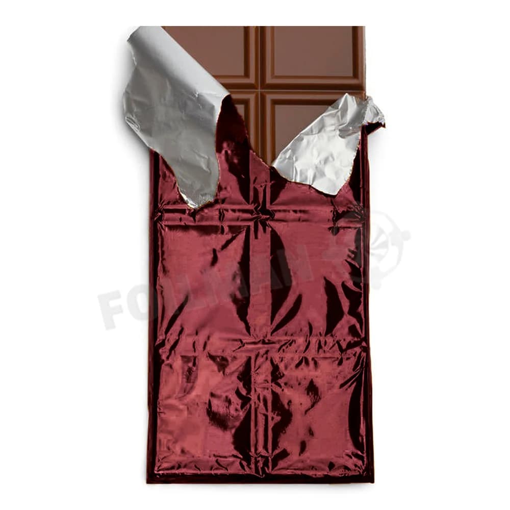 Burgundy foil