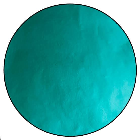 Teal foil