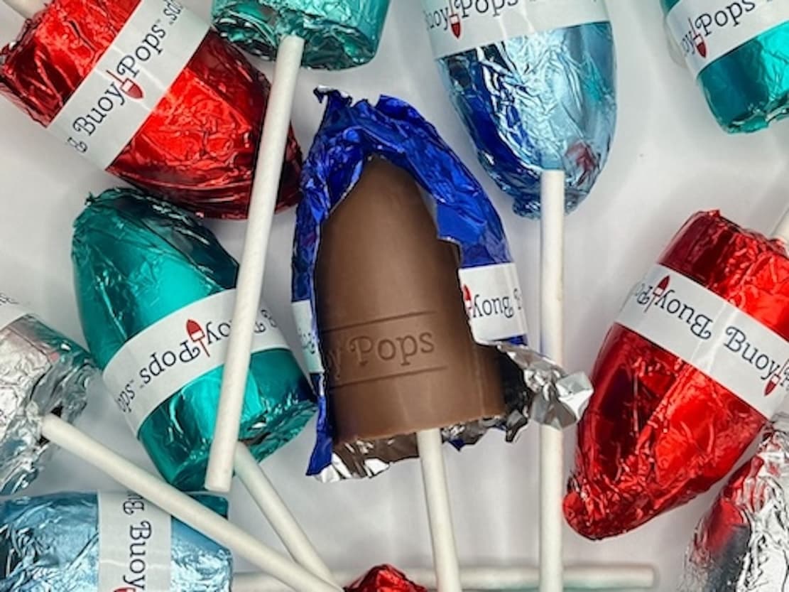Buoy Pops exceptional chocolates